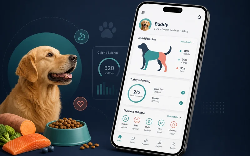 Case AllPet — app de nutrição personalizada para pets