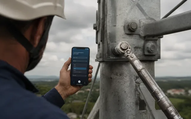 Case Vértice Engenharia — app de campo com torquímetros